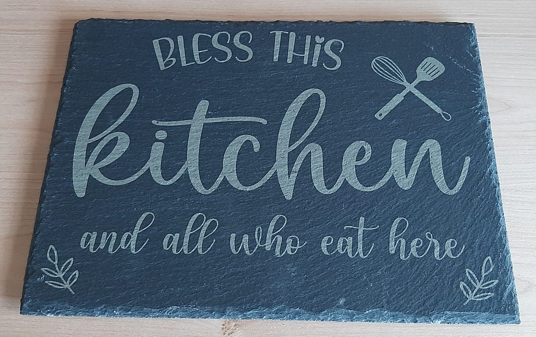 Slate Bless This Kitchen