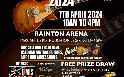 A great day at North East Guitar Show, Rainton Arena. Thankyou to all those bought and commented on our products